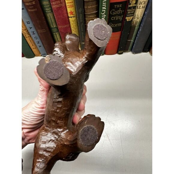 Sussex Spaniel Trotting Figure By Red Mill Hand Carved Vintage Cocker Spaniel - Picture 7 of 9